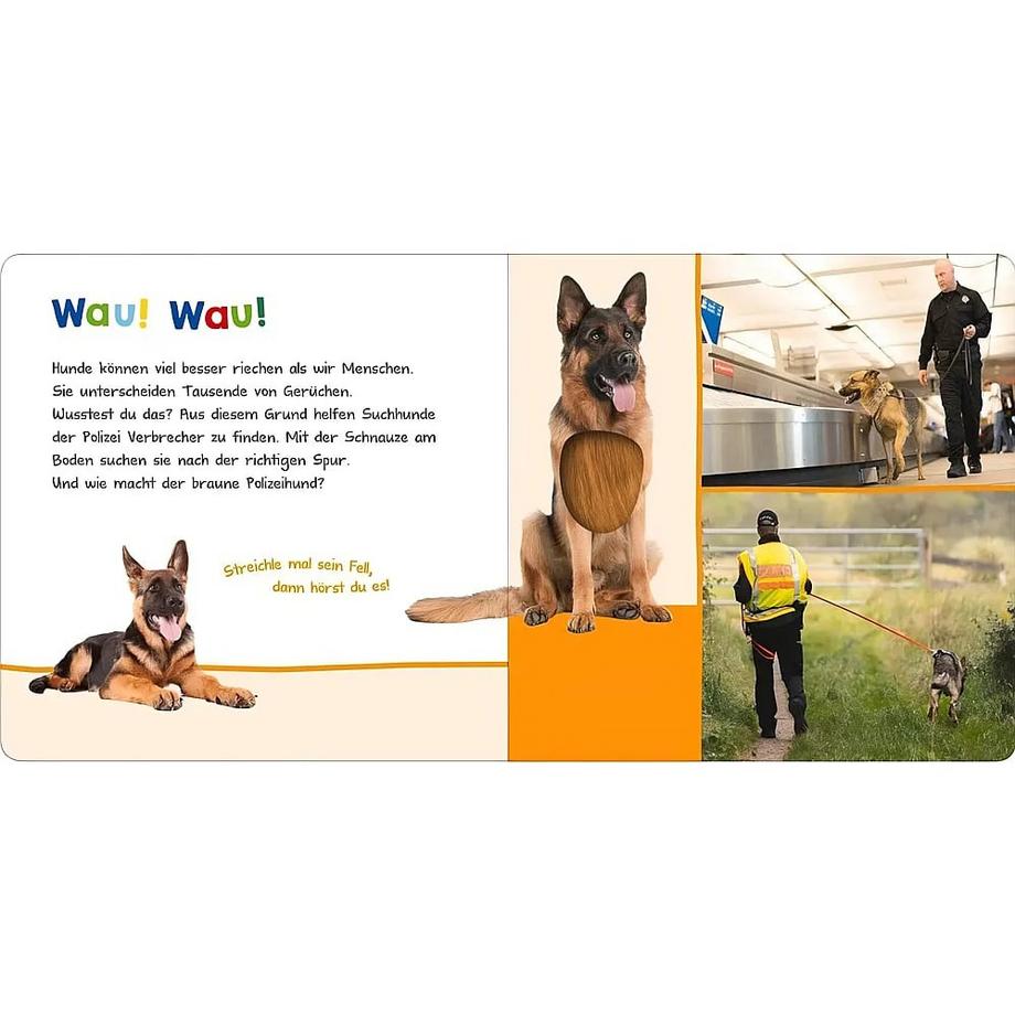 Hör mal rein, wer kann das sein? – Bei der Polizei Kein Autor Copertina rigida 