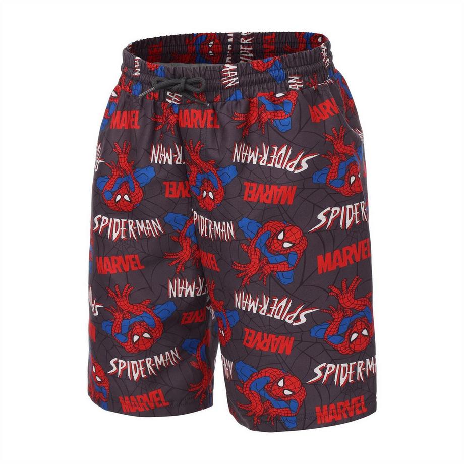 Spider-Man  Costume Da Bagno A Pantaloncino Stampa Su Intera Superficie 