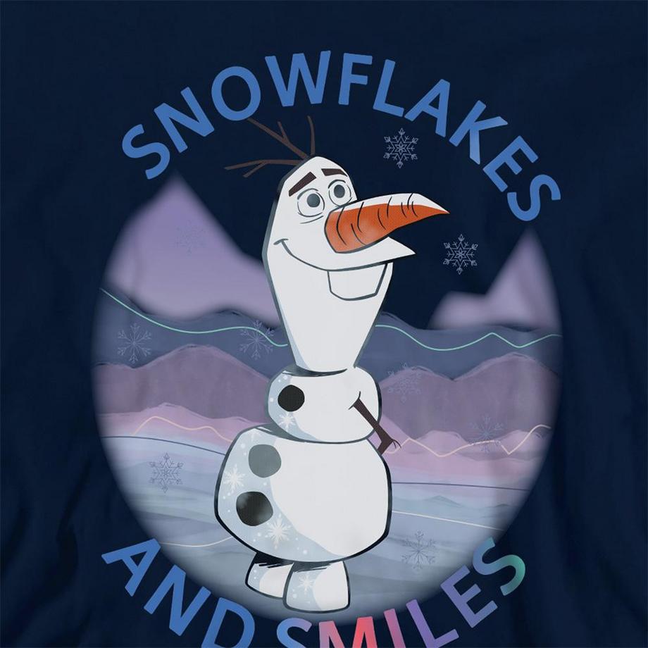 FROZEN  Sweat À Capuche Motif Olaf Snowflakes And Smiles 