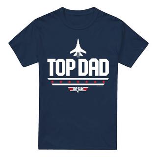 Top Gun Top Dad Kurzarm T-Shirt  
