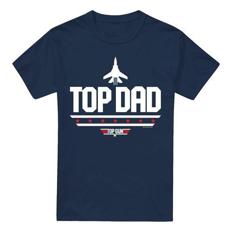 Top Gun Top Dad Kurzarm T-Shirt  