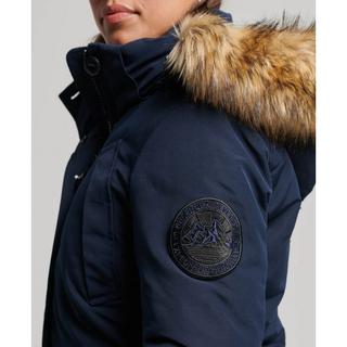 Superdry Everest Parka con Cappuccio e Pelliccia Sintetica  
