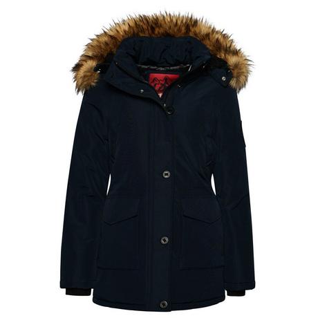 Superdry Everest Parka con Cappuccio e Pelliccia Sintetica  