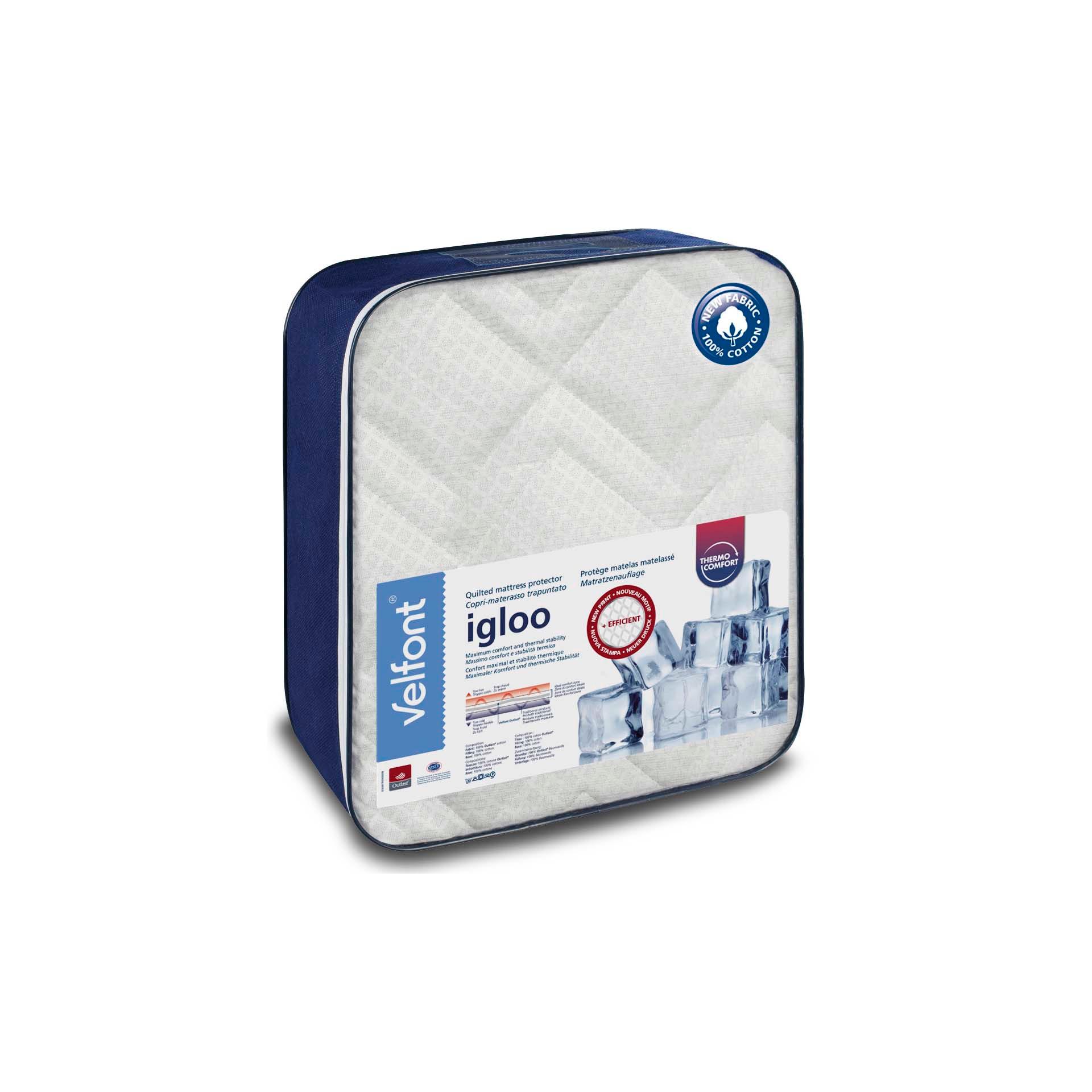 Velfont Velfont surmatelas thermorégulateur Igloo  