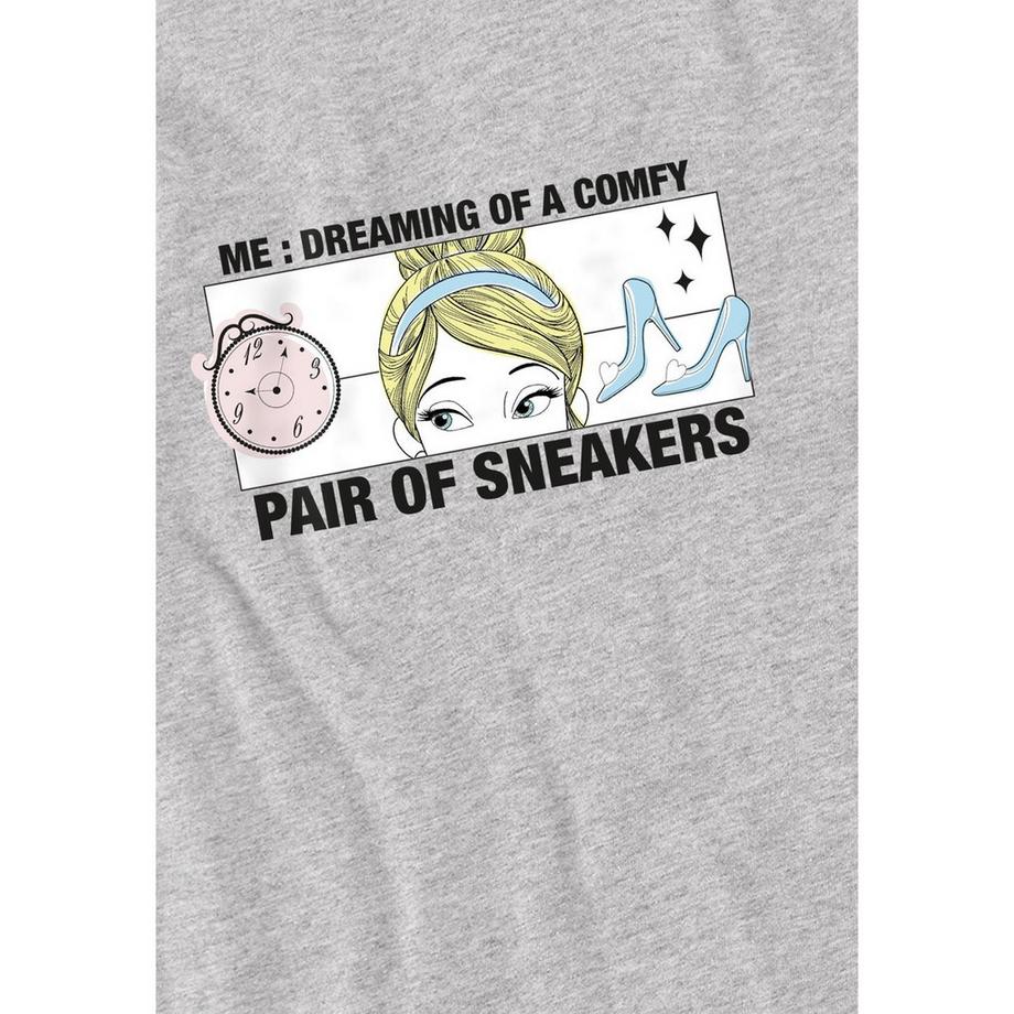 Cinderella  T-ShirtDreaming Of Comfy Sneakers 