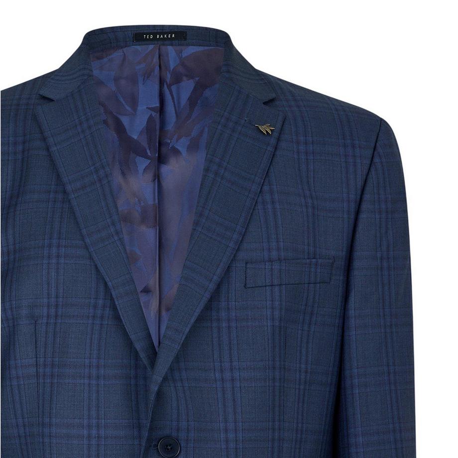 TED BAKER Giacca Da Completo Plaid Collo A Tacca  