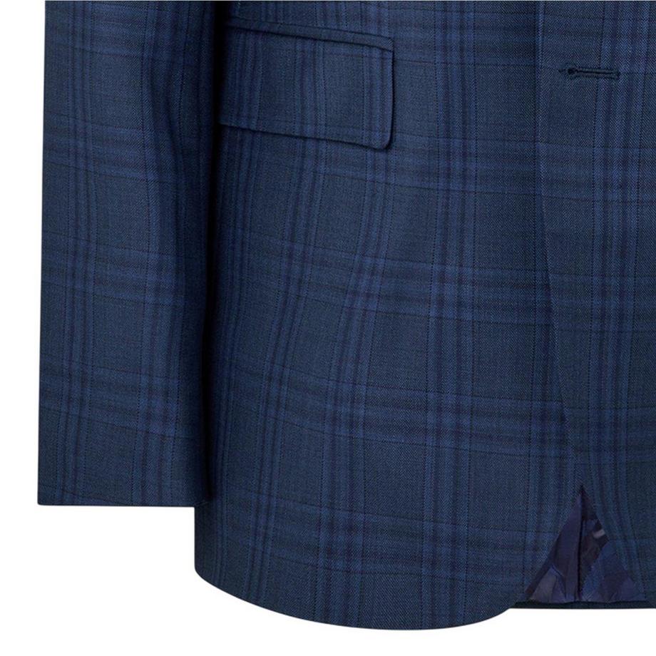TED BAKER Giacca Da Completo Plaid Collo A Tacca  