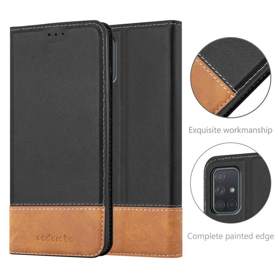 Cadorabo  Hülle für Samsung Galaxy A71 4G Magnetverschluss, Standfunktion 