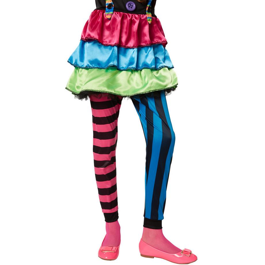 Tectake  Déguisement pour fille Crazy New Wave Clown 