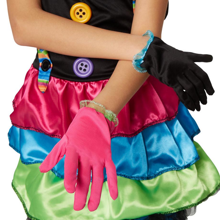 Tectake  Déguisement pour fille Crazy New Wave Clown 