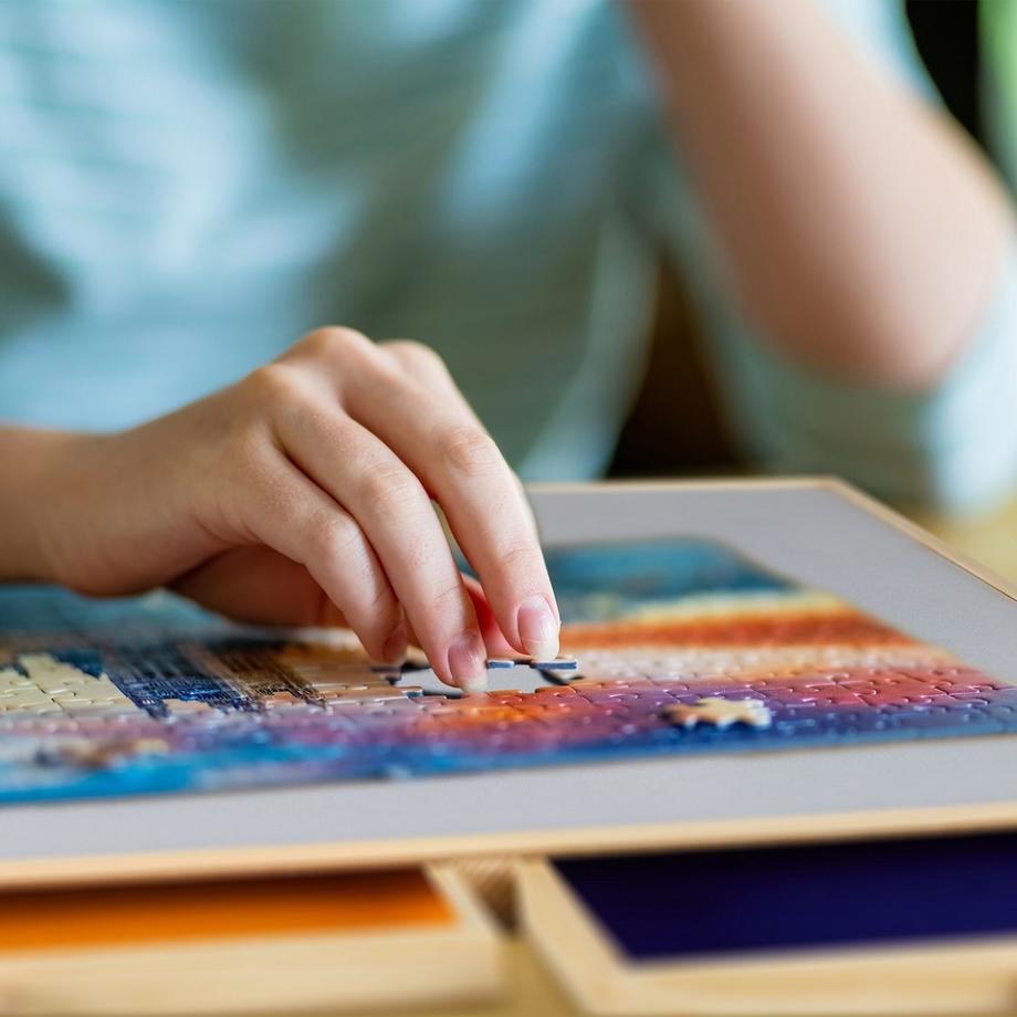 B2X  Puzzlebrett mit 4 Schubladen 