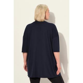 Ulla Popken  Longshirt, antibakteriell, Oversized, Rundhals, Halbarm 