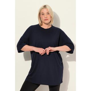 Ulla Popken  Longshirt, antibakteriell, Oversized, Rundhals, Halbarm 