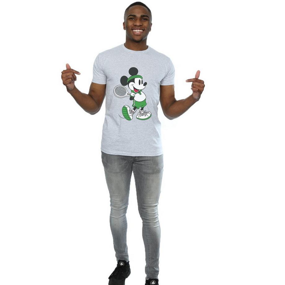 Disney Mickey Mouse Tennis T-Shirt Coupe Droite  