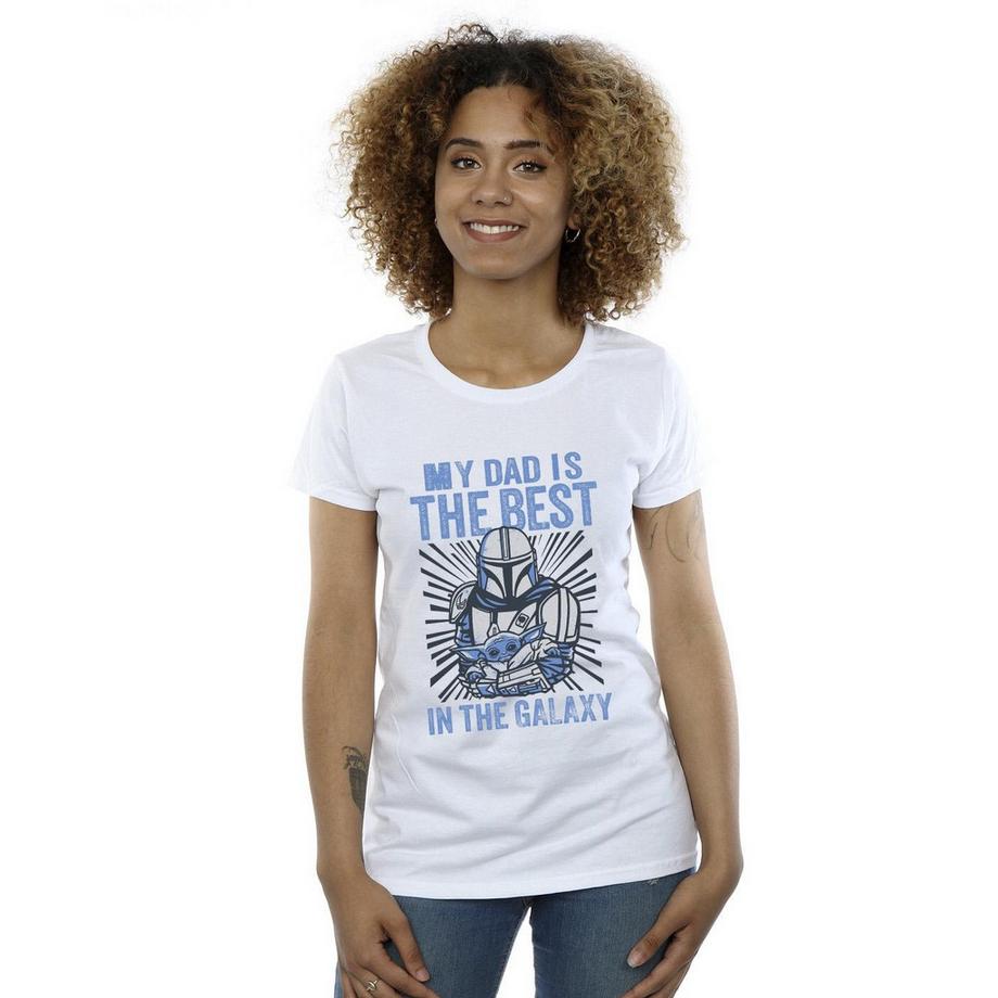 STAR WARS Mandalorian Best Dad T-Shirt  