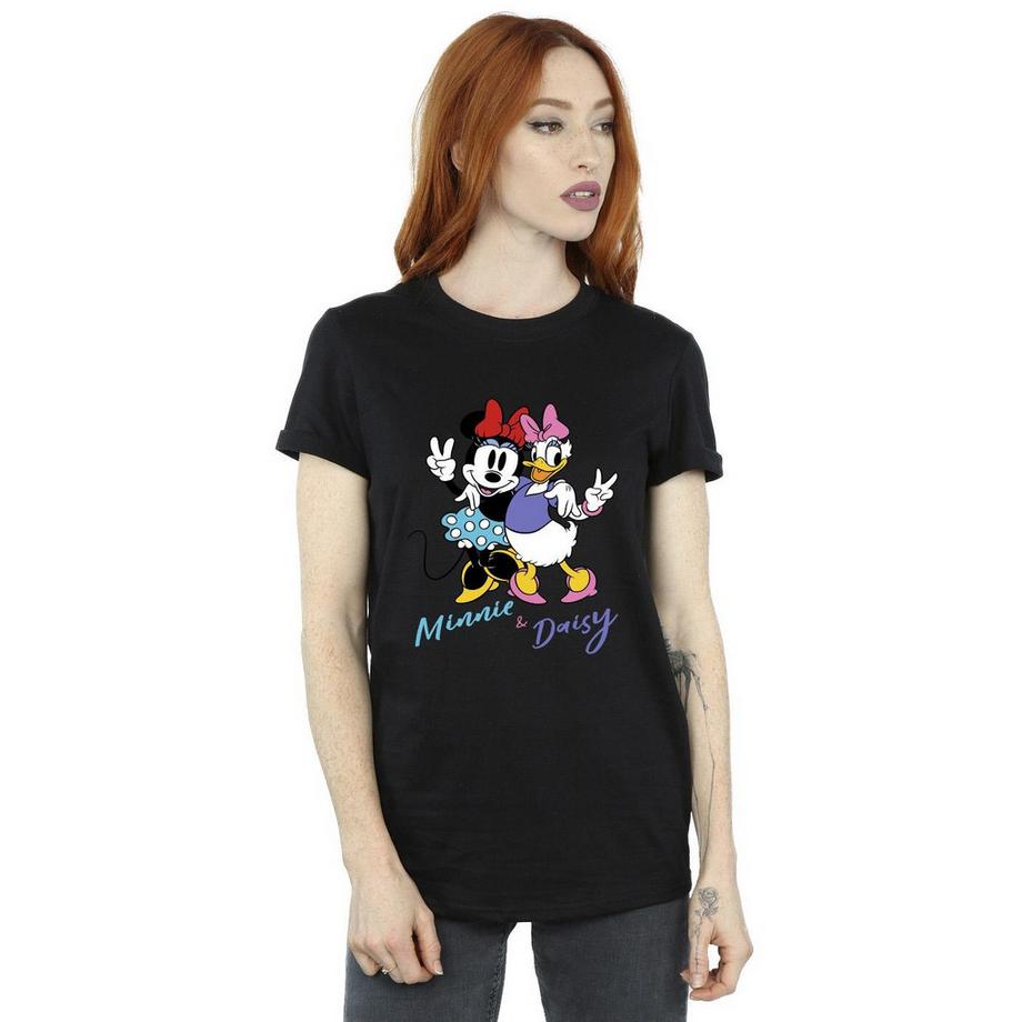 Disney Minnie et Daisy T-Shirt Signe de la Paix  