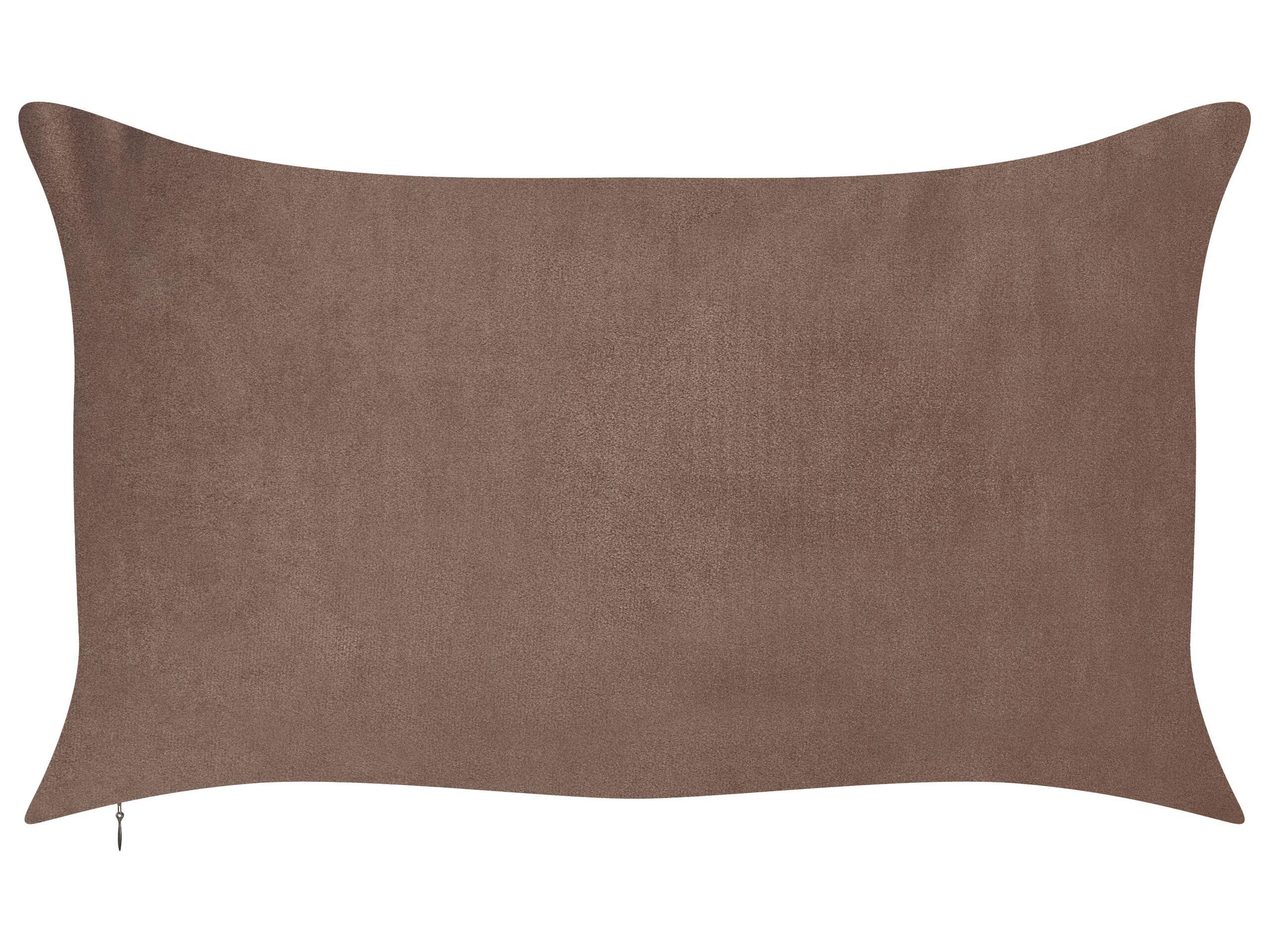 Beliani Lot de 2 coussins décoratifs en Velours Boho CRODYLINE  