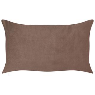 Beliani Lot de 2 coussins décoratifs en Velours Boho CRODYLINE  