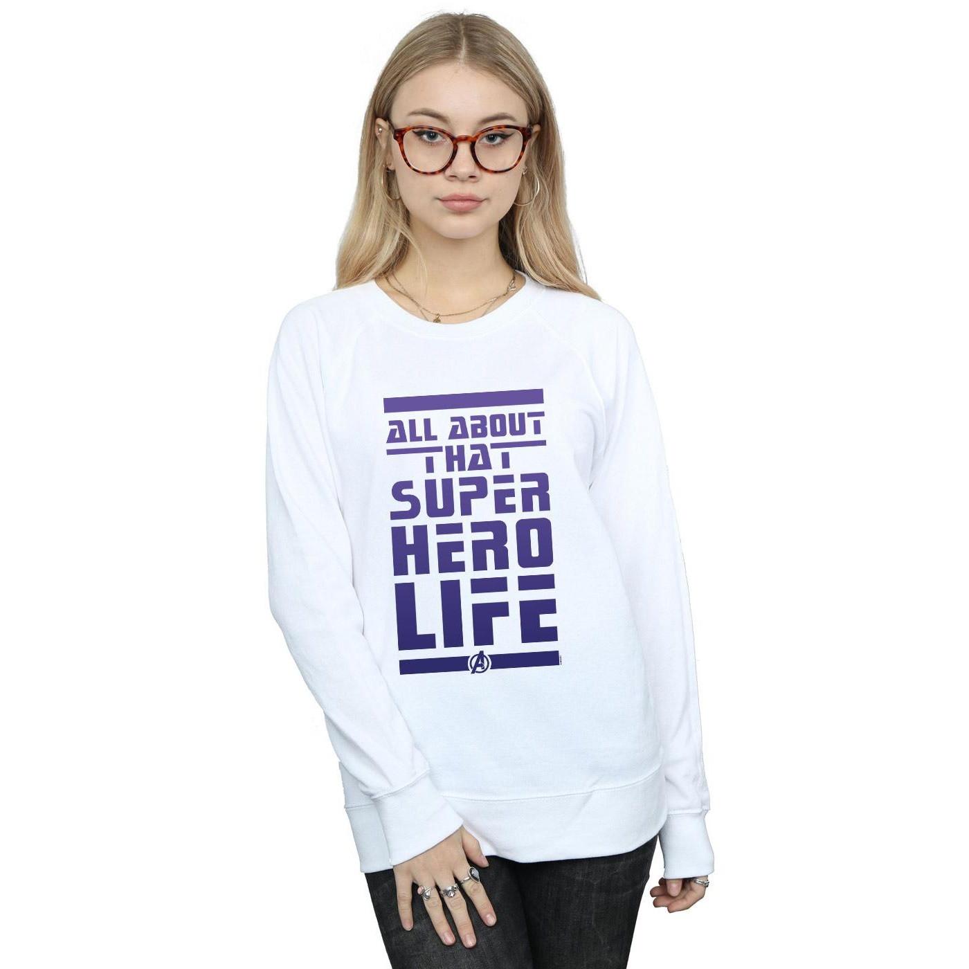 MARVEL  Avengers Endgame Superhero Life Sweatshirt 