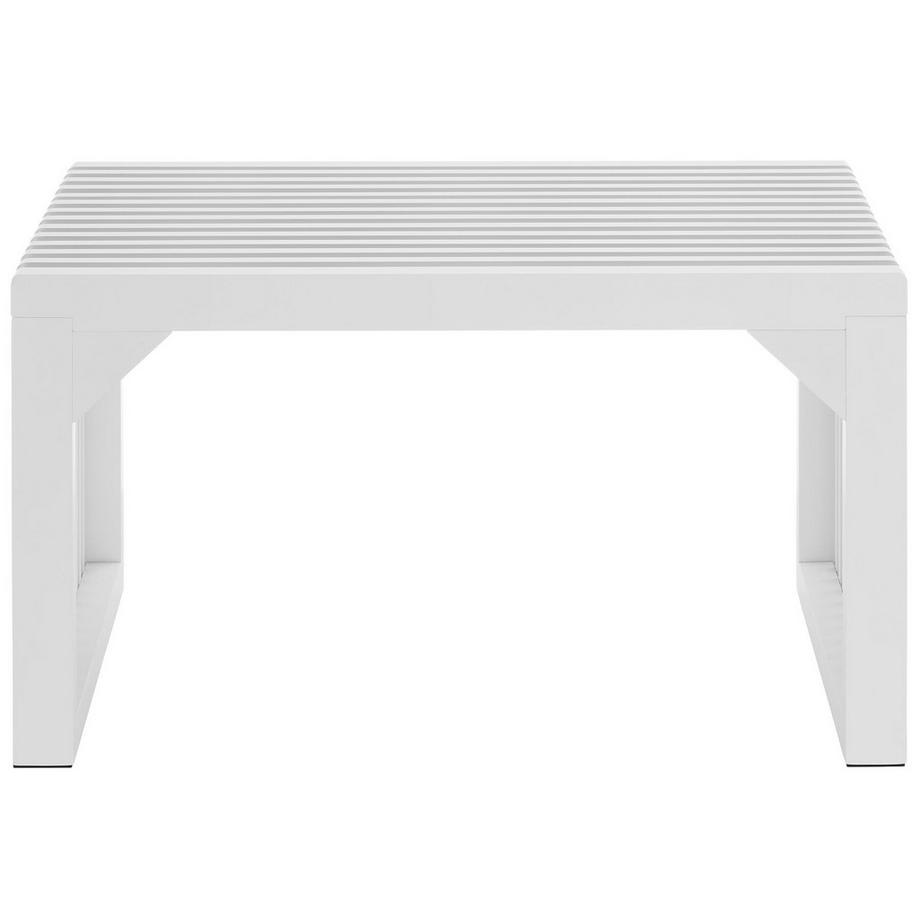 Tectake Banc Ribb Aspect à lamelles, 73 x 35 x 43 cm  