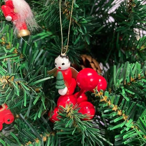 Ruhhy CIONDOLI IN LEGNO / PALLE DI NATALE 30 pz  