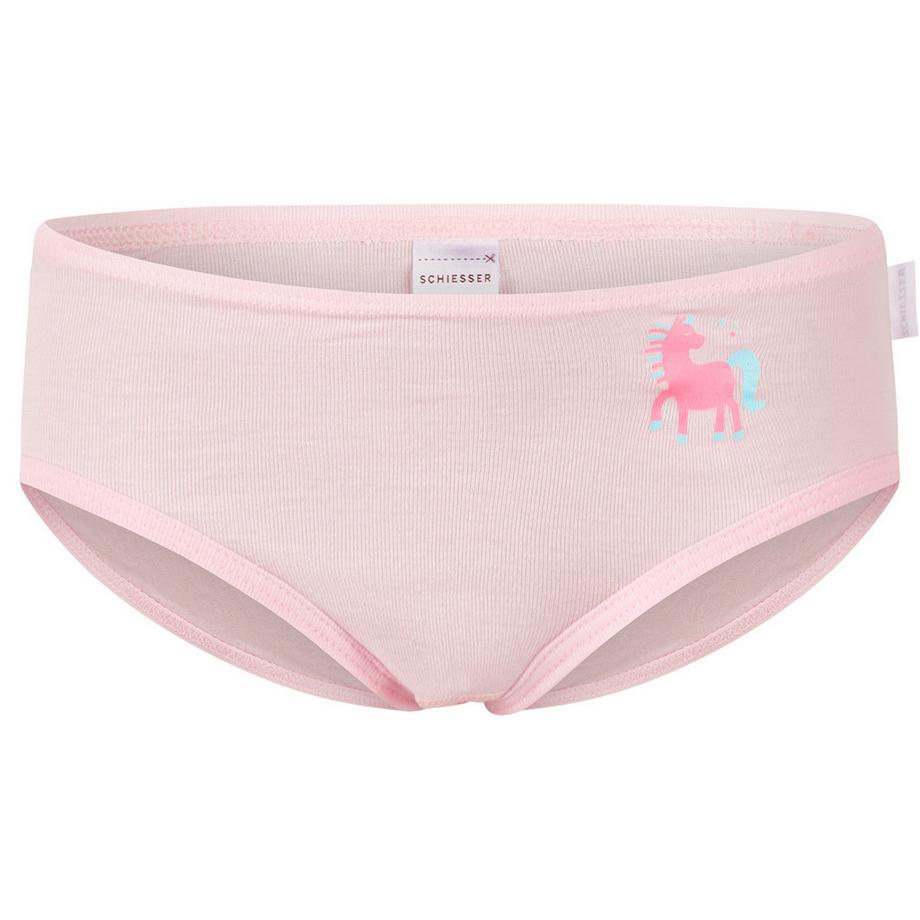 Schiesser  6er Pack Kids Girls Feinripp Organic Cotton - Slips / Unterhosen 