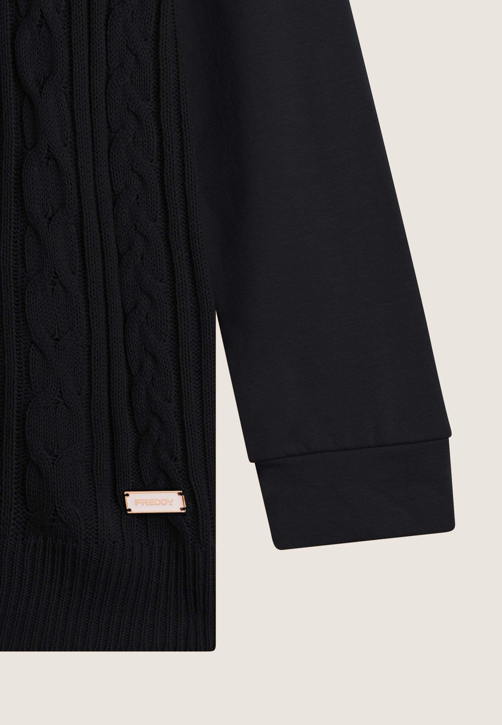 FREDDY F4WSARA Zopfmuster Pullover  