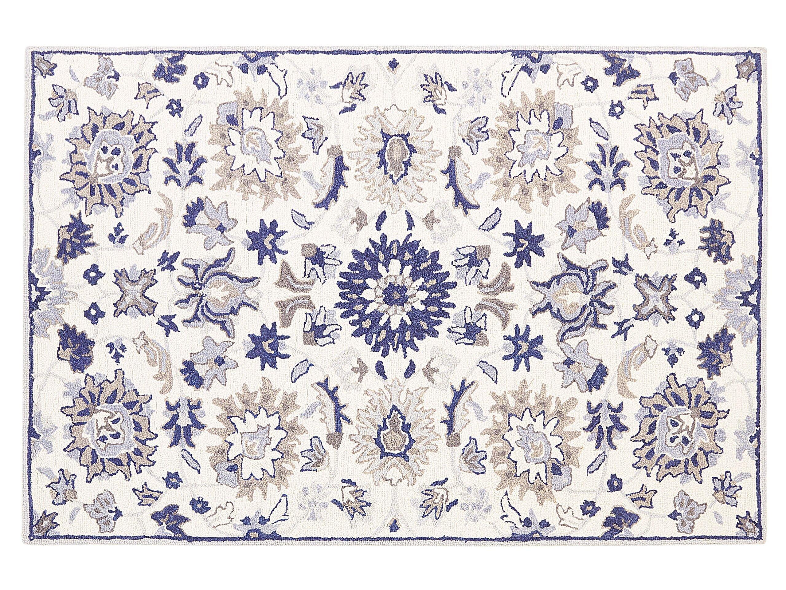 Beliani Teppich aus Wolle Klassisch KUMRU  