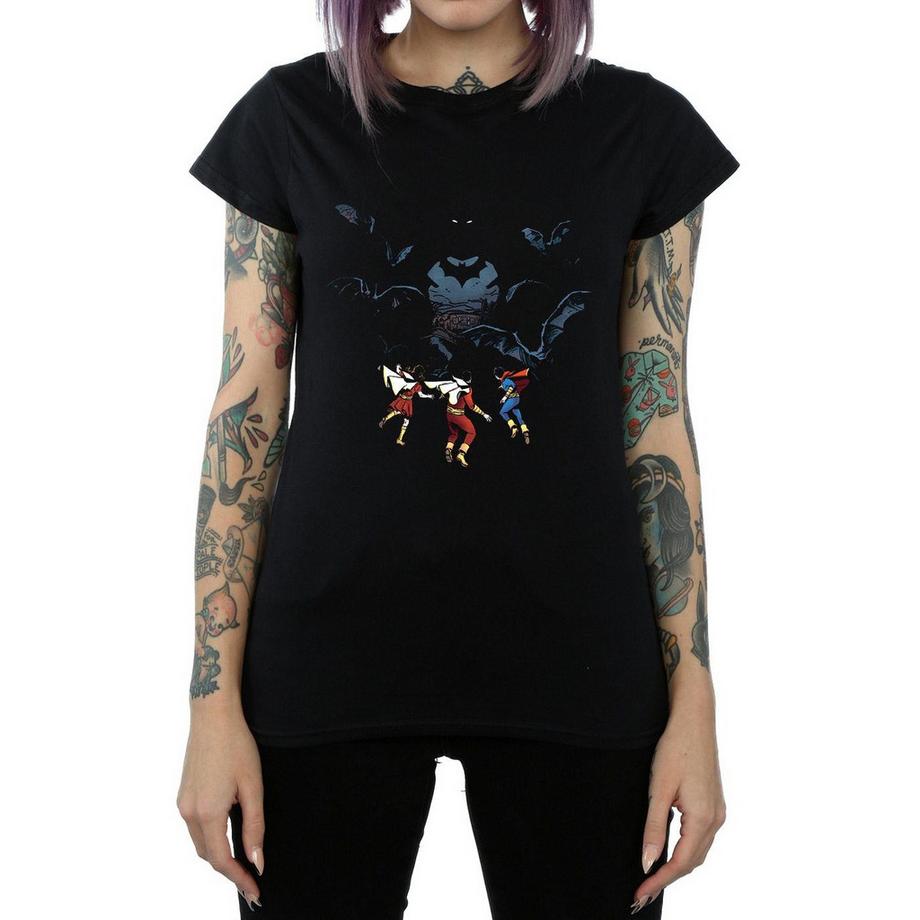 DC COMICS Justice League Batman e Batgirls Regular Fit T-Shirt  