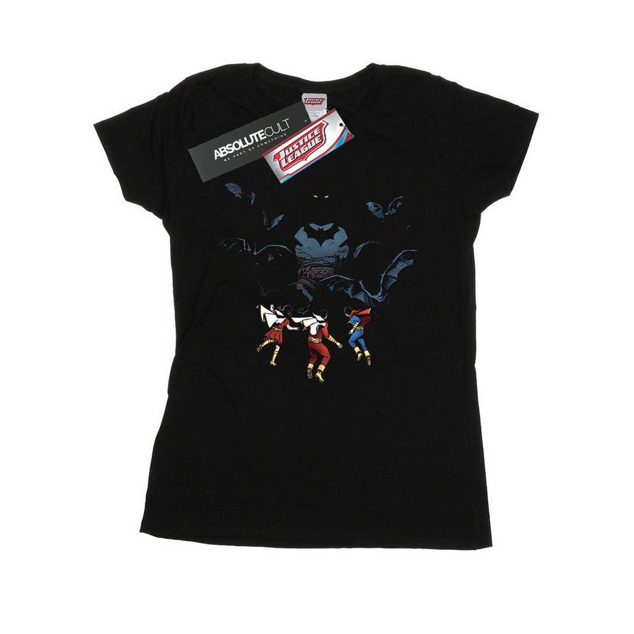 DC COMICS Justice League Batman e Batgirls Regular Fit T-Shirt  