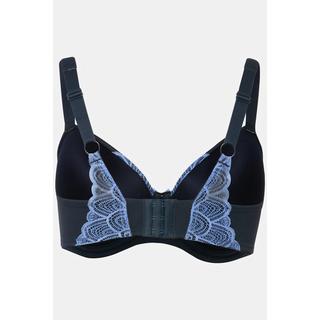 Ulla Popken Reggiseno con ferretto pizzo coppe morbide  