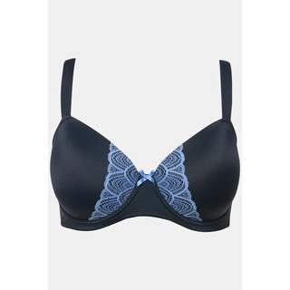 Ulla Popken Reggiseno con ferretto pizzo coppe morbide  