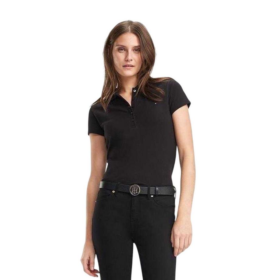 TOMMY HILFIGER  Heritage Poloshirt, Schmal, Kurzärmlig 