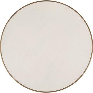 mutoni Table basse Whitebone 90x90 (lot de 2)  