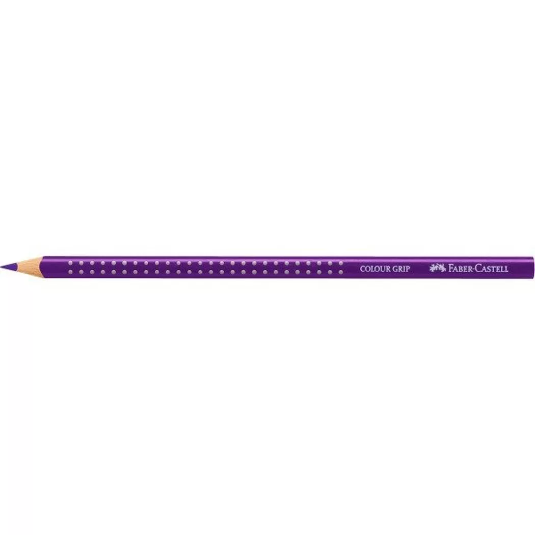 FABER-CASTELL Farbstift Colour Grip 112428 purpurviolett