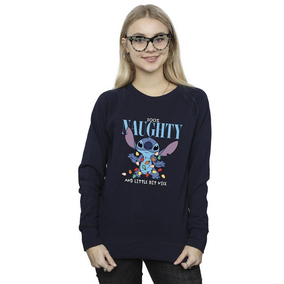 Disney Naughty & Nice Stitch Felpa  