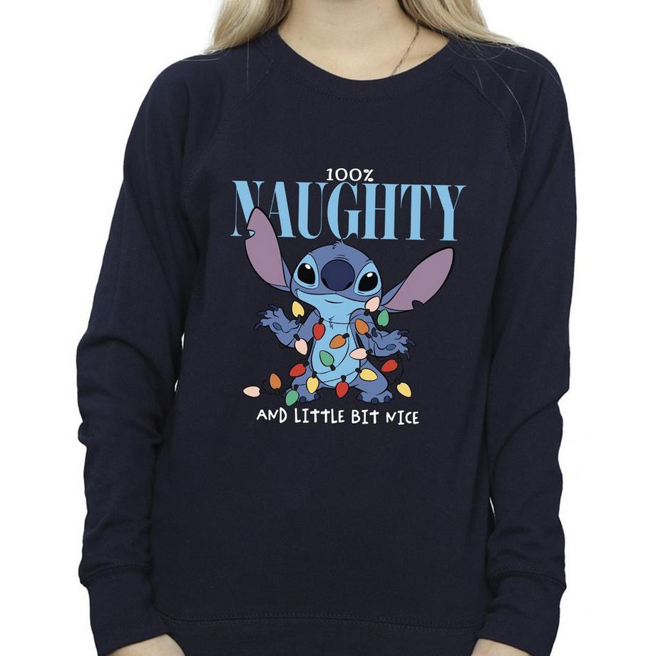 Disney Naughty & Nice Stitch Felpa  