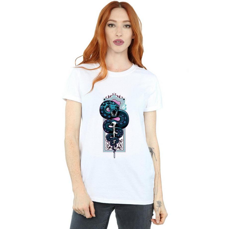 Harry Potter Slytherin Schlange Bedrucktes T-Shirt  