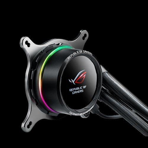 ASUS  ROG RYUO 120 Processore Raffreddatore di liquidi tutto in uno 12 cm Nero 1 pz 