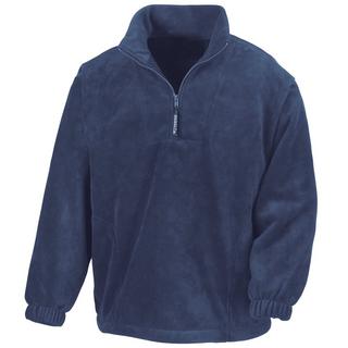 Result Fleece Pullover mit Reissverschluss  