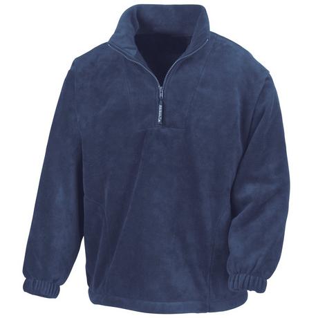 Result Fleece Pullover mit Reissverschluss  