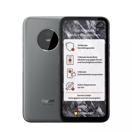 Gigaset  GX6 16,8 cm (6.6") Dual-SIM Android 12 5G USB Typ-C 6 GB 128 GB 5000 mAh Grau 