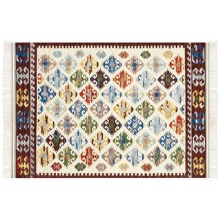 Beliani Tapis en Laine Boho AKNALICH  