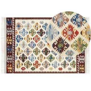 Beliani Tapis en Laine Boho AKNALICH  