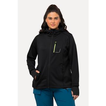 HYPRAR Sweatjacke, Reflektordruck, Kapuze, Daumenloch