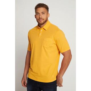 JP1880  Maglia polo con mezze maniche e lavaggio moderno 