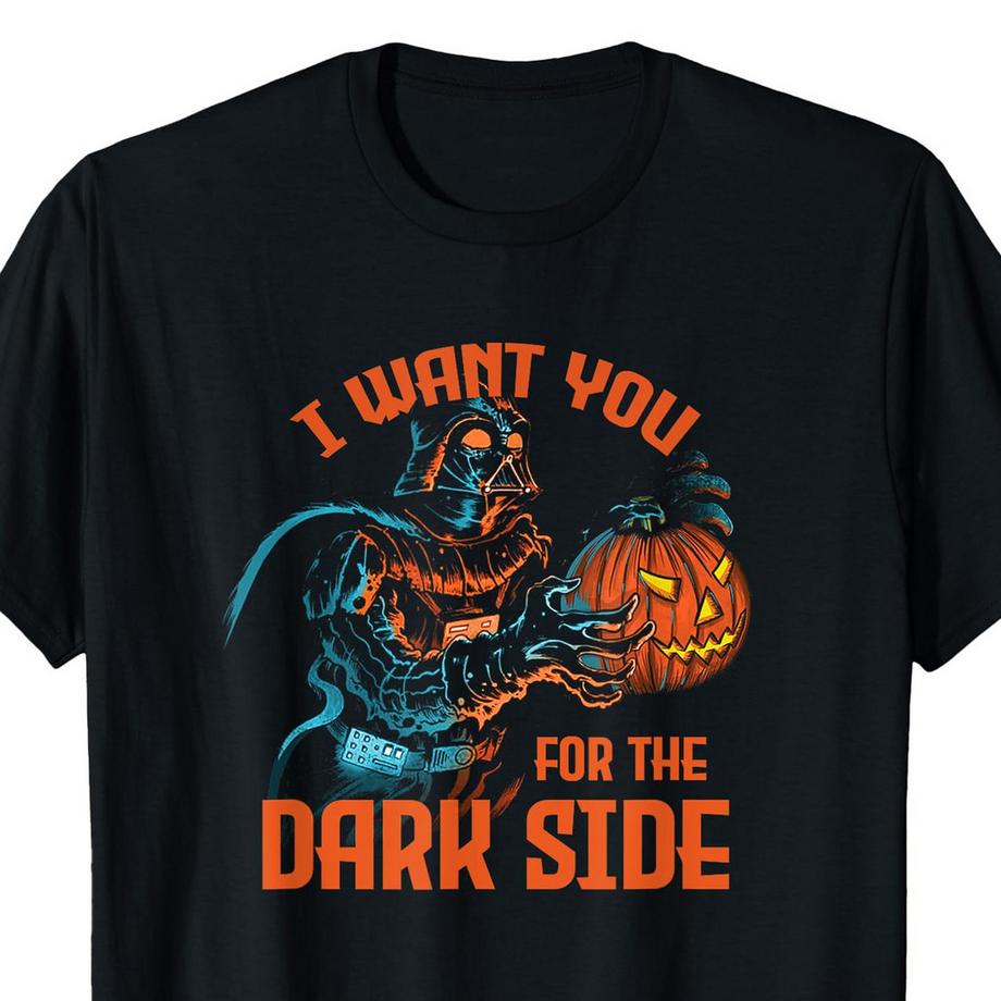 STAR WARS Star Wars Darth Vader I Want You For The Dark Side Halloween T-Shirt  
