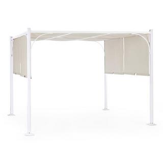 mutoni Gazebo da giardino Slide 300x300 bianco  