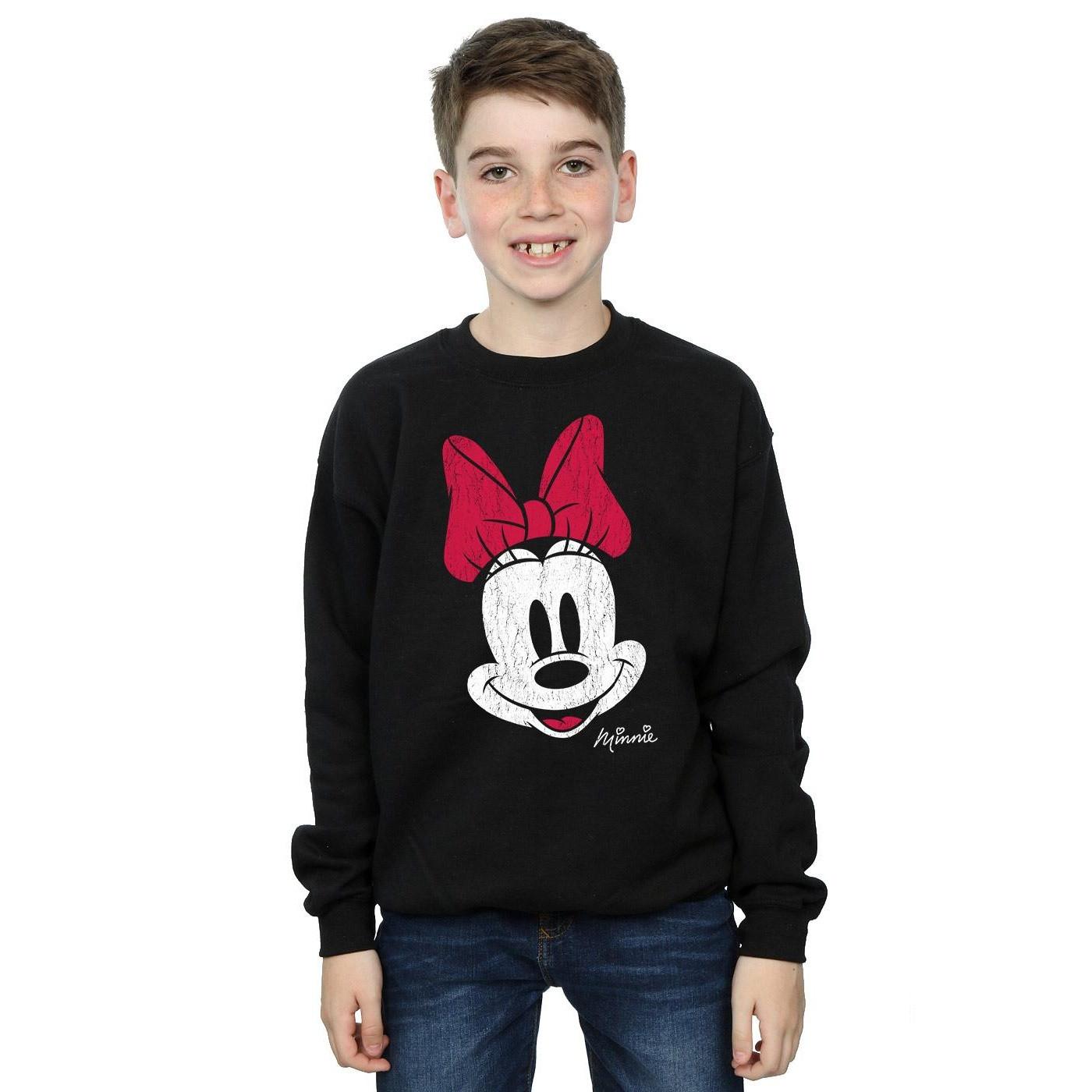 Disney  Sweat MINNIE MOUSE DISTRESSED FACE 