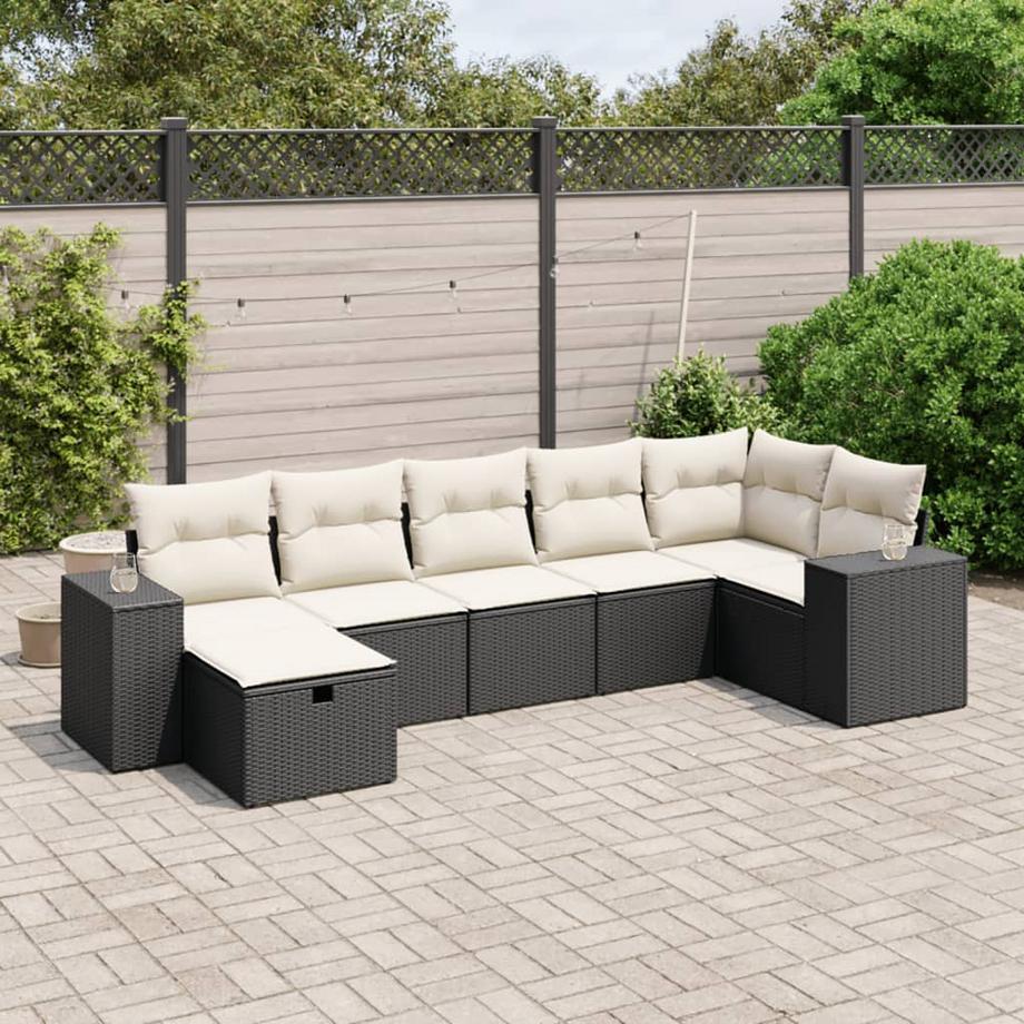 VidaXL Garten sofagarnitur poly-rattan  